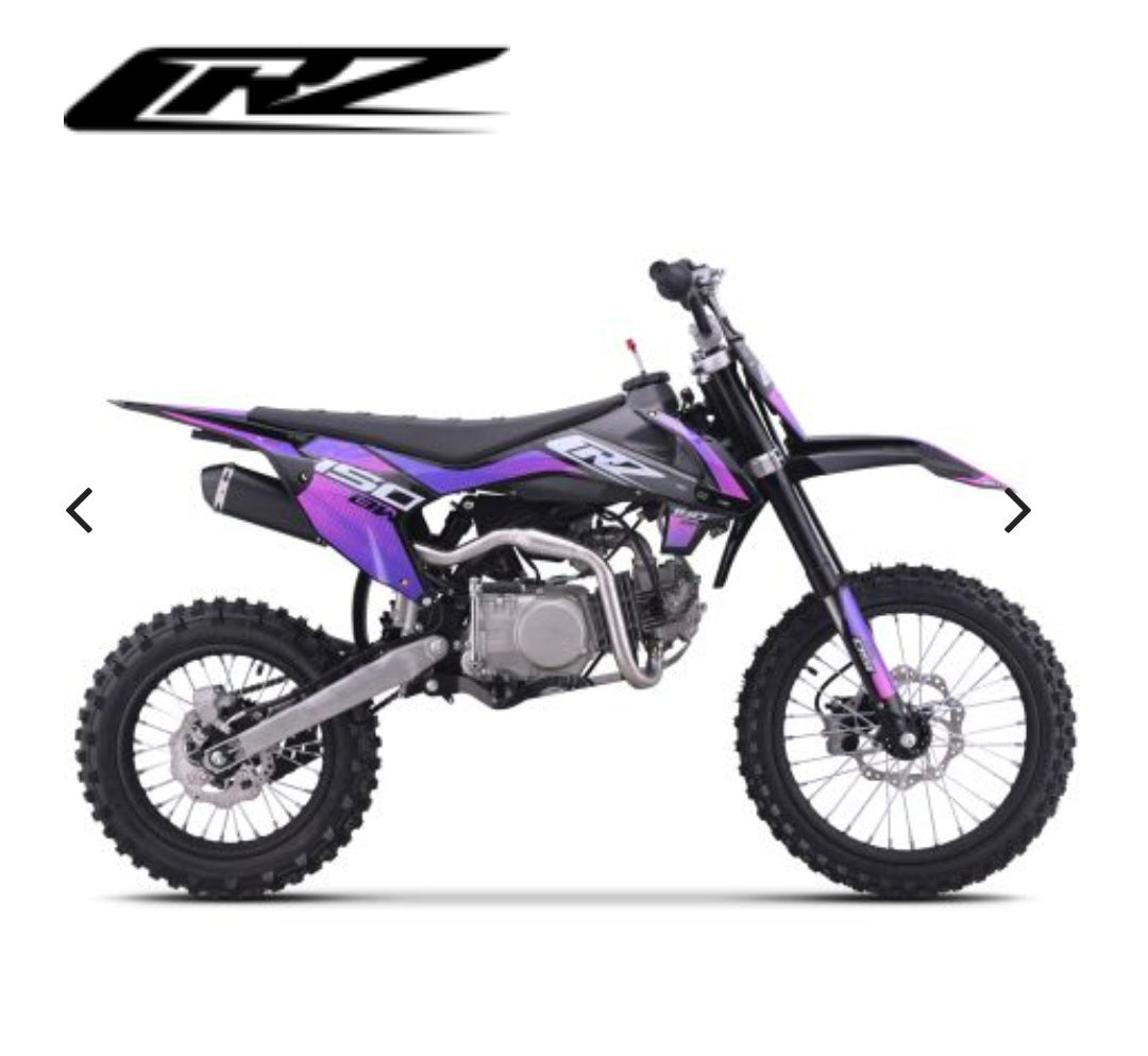 Dirtbike CRZ 150cc 14/17 pré commande 23/03/2026