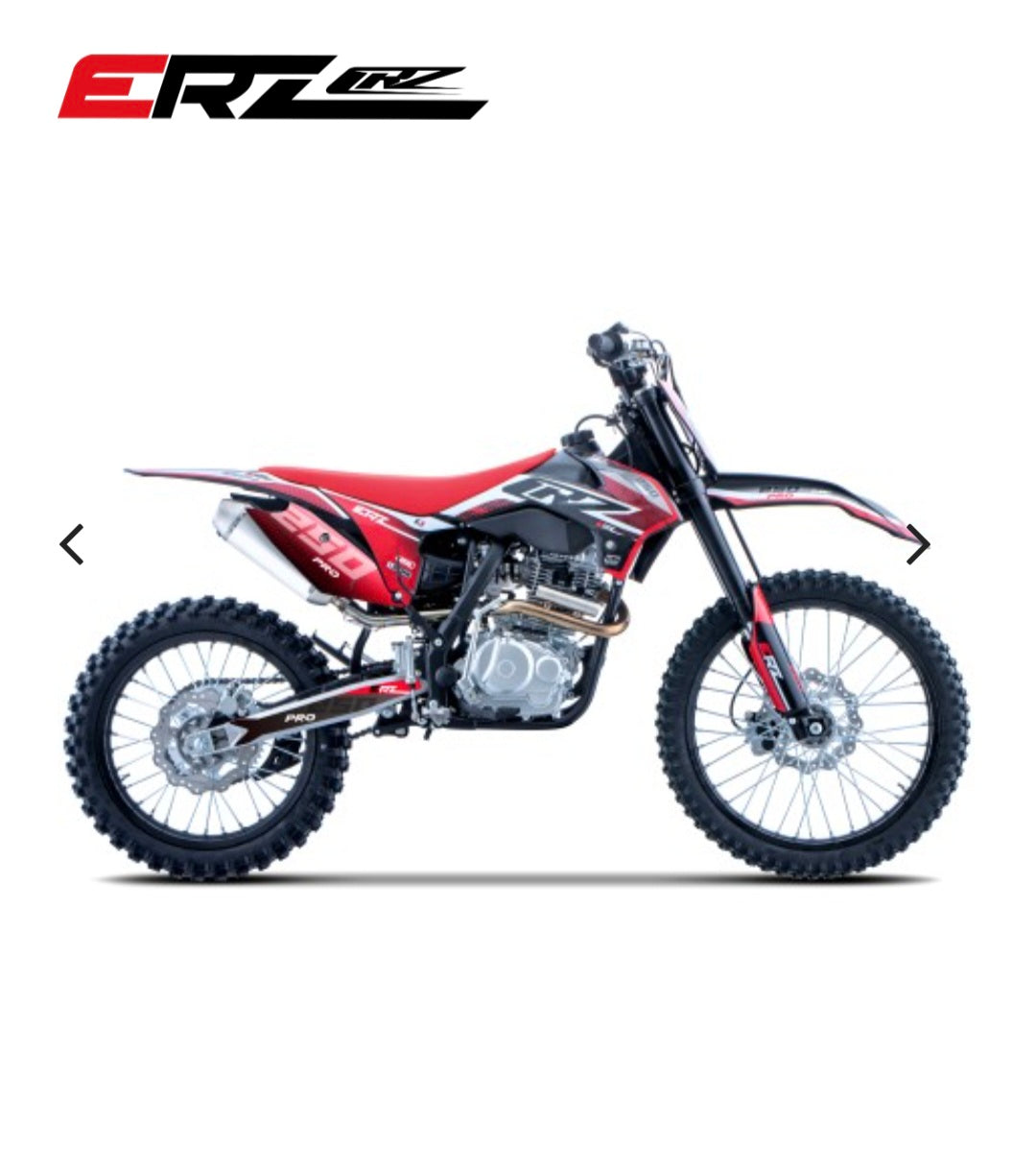 Motocross CRZ ERZ 250cc PRO 4T 18"/21" – DJ Motors