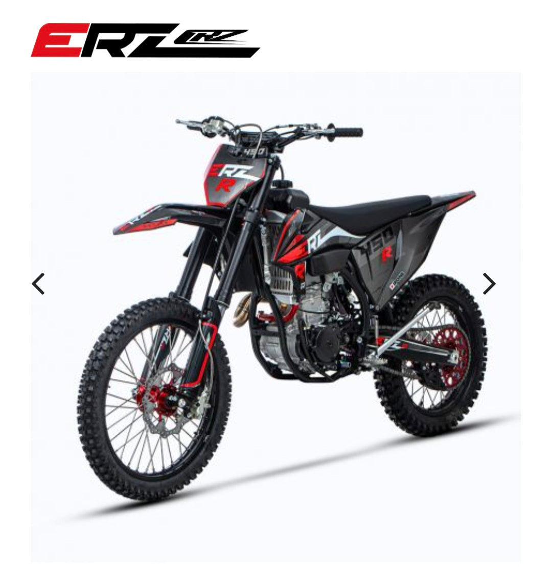 CRZ ERZ 450R – Type Enduro – 450cc – 3.900€ Montée, Réglée & Livrée