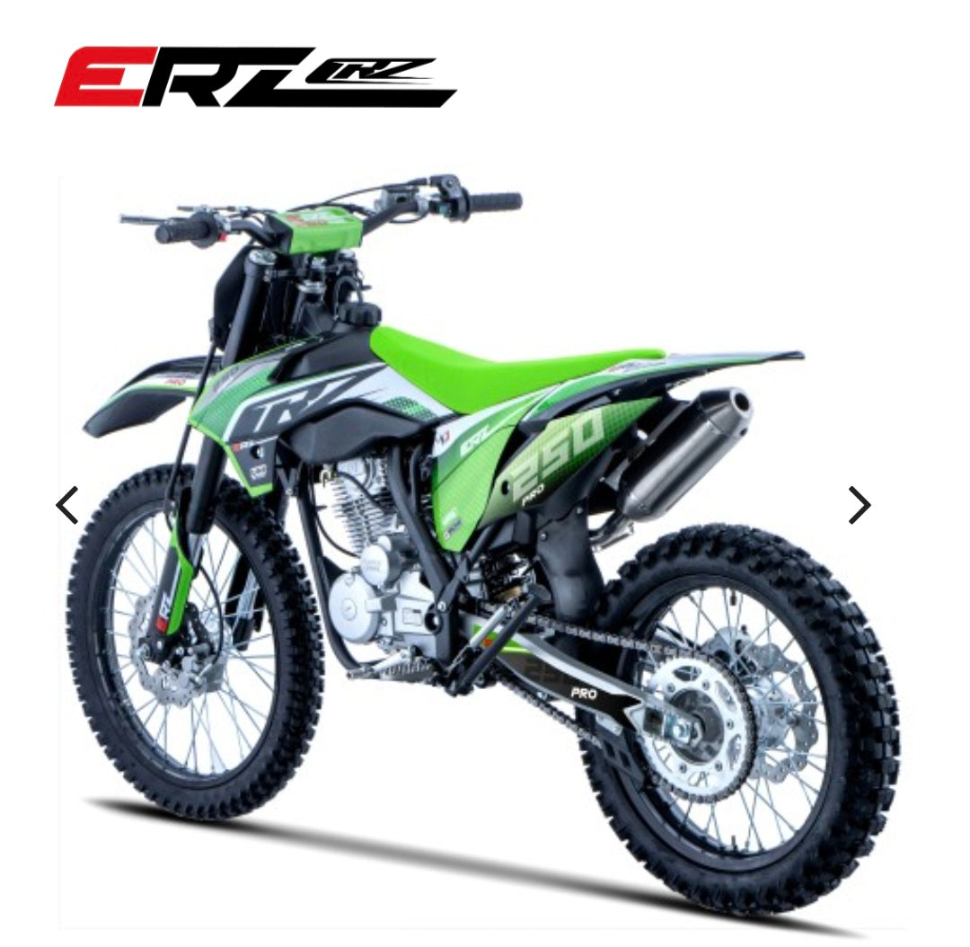 Motocross CRZ ERZ 250cc PRO 4T 18"/21" – DJ Motors
