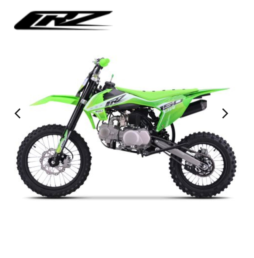 Dirtbike CRZ 150cc 14/17 pré commande 23/03/2026