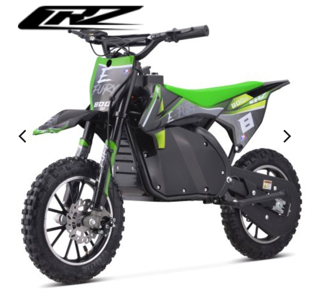 Pocket Bike Électrique CRZ 800W – 600€ Montée & Livrée