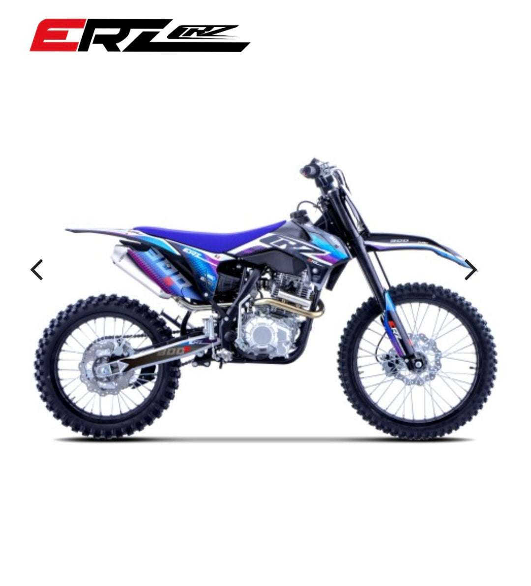 MOTOCROSS CRZ 300CC À AIR ERZ PRO S 18"/21"