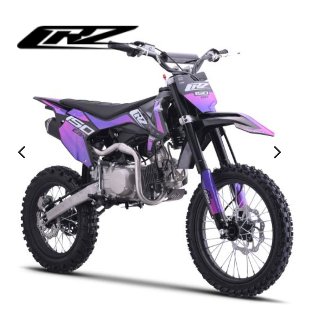 Dirtbike CRZ 150cc 14/17 pré commande 23/03/2026